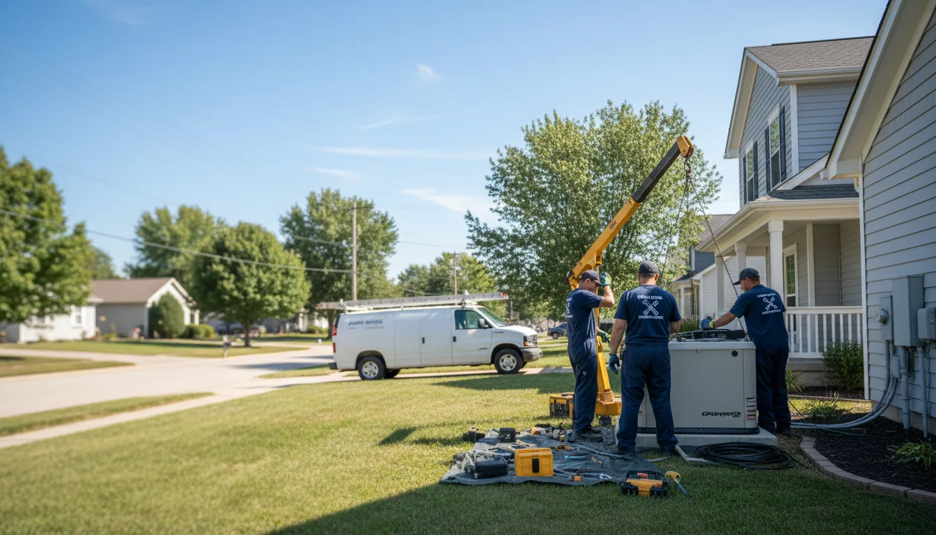 Generator Installation in Bluejacket, OK near me